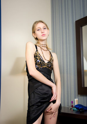 Ebony MILF Janea Jolie seduces a white man with upskirt thong showing